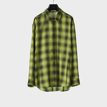 Oversized Trapper Shirt - Yellow