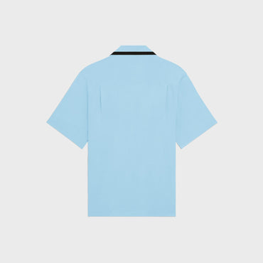 Loose Bowling Shirt - Light Blue