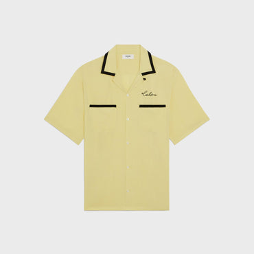 Loose Bowling Shirt - Yellow