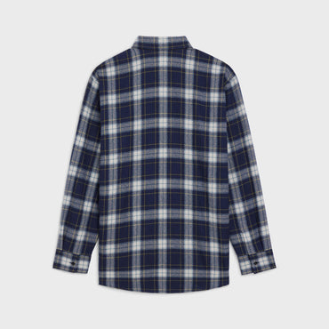 Loose Shirt 2 Pockets - Navy Blue/Chalk/Yellow