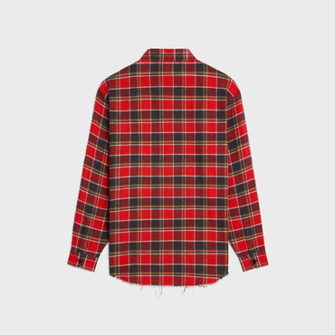 Chemise Trappeur Bords Francs - Red/Black