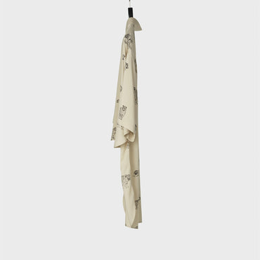 Tailcoat Shirt - Light Beige/Black