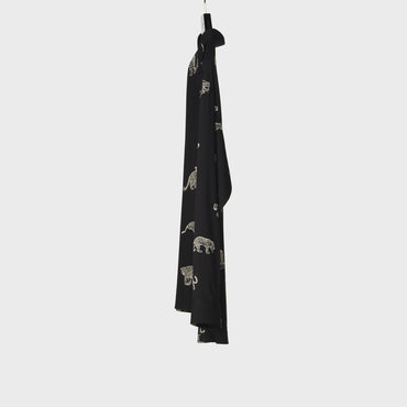 Drugstore Over Collar Shirt - Black/Chalk