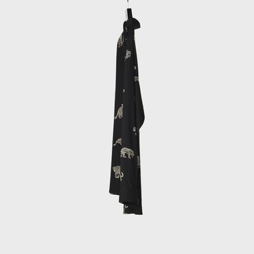 Drugstore Over Collar Shirt - Black/Chalk