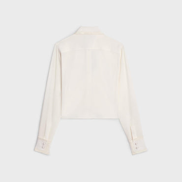 Chemise Romy Col Poignet Frill - Ivory