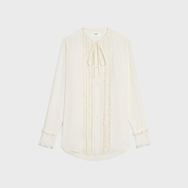 Chemise Romy Plastron Frill - Ivory