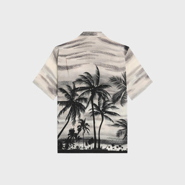 Bowling Shirt - Craie/Noir