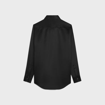 Chemise Romy Col Noeud - Black