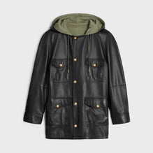 Parka Oversize - Black/Khaki