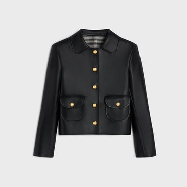 Veste Col Claudine - Black
