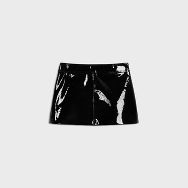 Mini Jupe Trapeze - Black