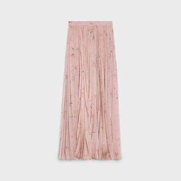 Jupe Plisse Soleil - Rosefanee/Kaki/Brun