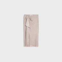 Draped Skirt - Pebble