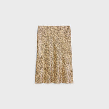 Jupe Entravee - Leopard/Argent