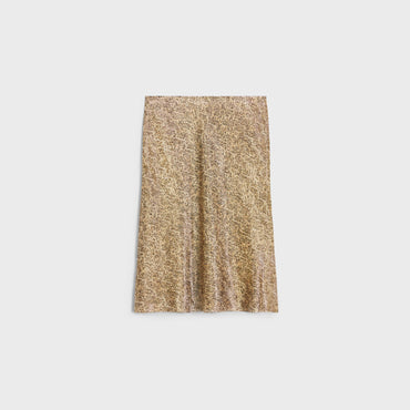 Jupe Entravee - Leopard/Argent