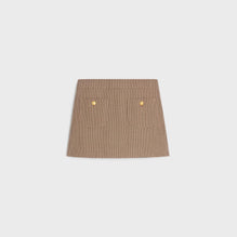 Jupe Trapeze Chelsea - Bordeaux/Beige/Black