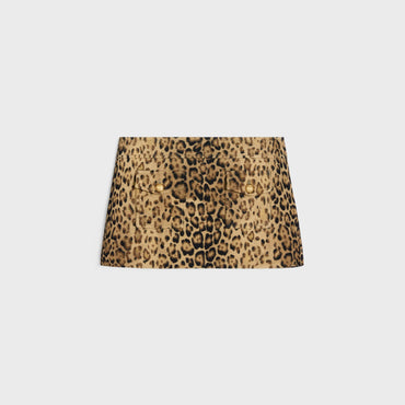 Mini Jupe Bandeau - Leopard