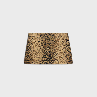 Mini Jupe Bandeau - Leopard