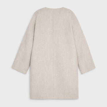 Manteau Col Pur - Rocher
