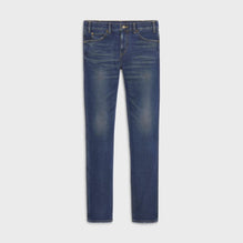 Skinny Low Waist W/Patch - Indigo Dark Stone