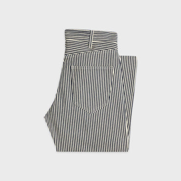 Serge Flare Jeans - Indigo/White