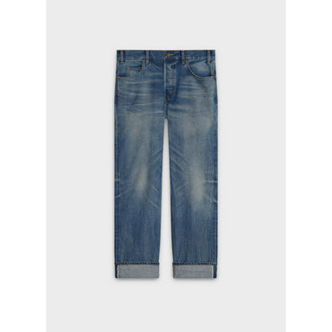 Regular High Waist Sel W/Patch - Union Wash