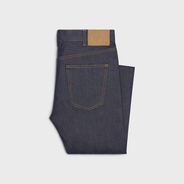 Low Rise Skinny Jeans - Raw Wash