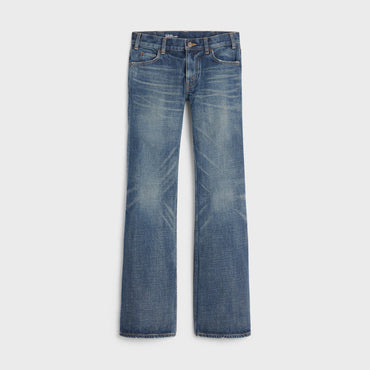 Low Flare Jeans - Dark Union Wash