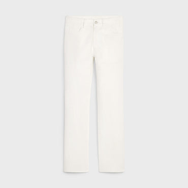 Polly Courmette Jeans - Optic White Wash