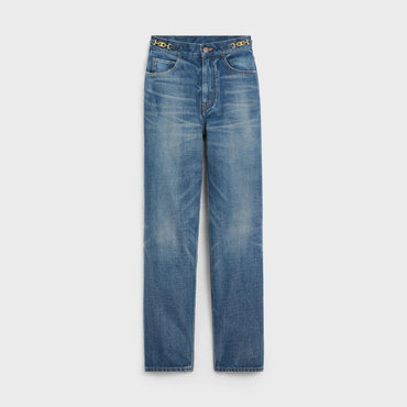 Jeans Margaret Rigid Cotton Denim - Union Wash