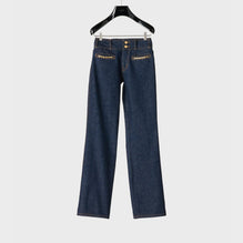 Jane Low Rise Curb Jeans - Rinsed
