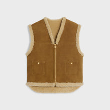 Veste Sans Manches - Khaki/Ficelle