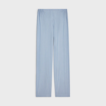 Pantalon Pyjama Triomphe - Bleu Ciel/Blanc/Bleu