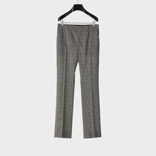 English Flare Trousers - Chalk/Black