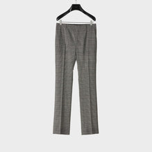 Men English Flare Trousers - Chalk/Black