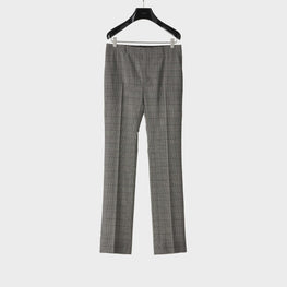 Men English Flare Trousers - Chalk/Black