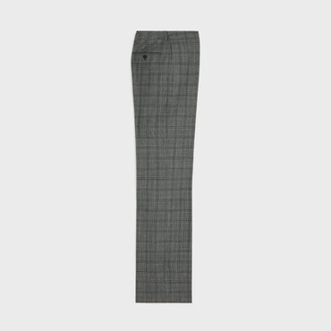 Pants Droit Prince De Galles Pantalon - Black / Grey