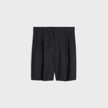 Short Masculin 3 Plis - Noir/Craie