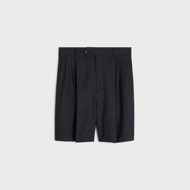 Short Masculin 3 Plis - Noir/Craie