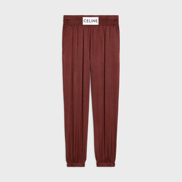 Pants Boxing Satin Teddy Pantalon - Vigne