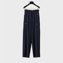 Pantalon Cargo Details Dring - Navy