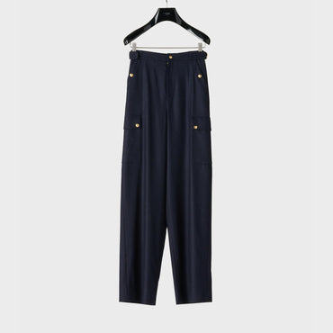 Pantalon Cargo Details Dring - Navy