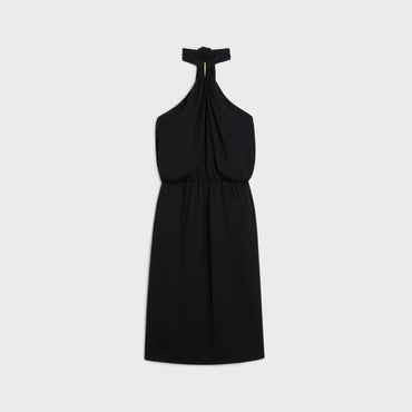 Robe Drapee Barrette Signature - Black
