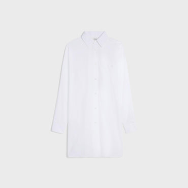 Robe Chemise Peintre - White