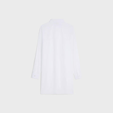 Robe Chemise Peintre - White