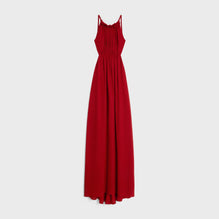 Robe Longue Dos Nu - Carmin