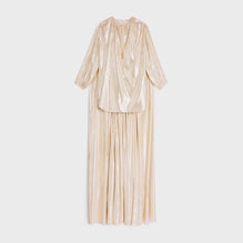 Mini Robe Cape - Or/Blanc