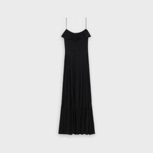 70S Strap Dress - Black