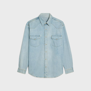 Chemise Western Loose - Faded Summer
