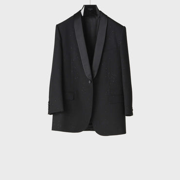 Veste Jude Grain De Poudre Pailletté - Black